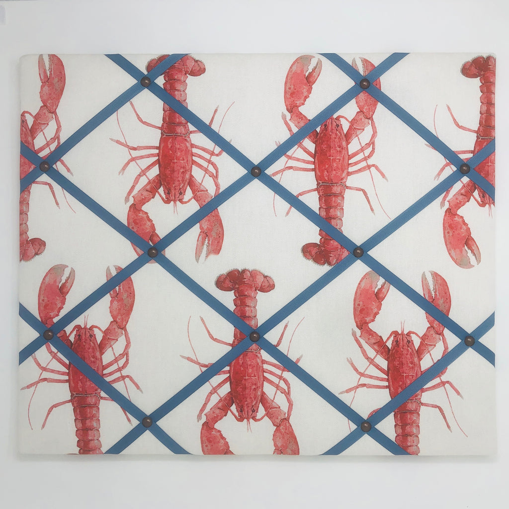 Lobster Ribbon Memo Board / French Blue Ribbon