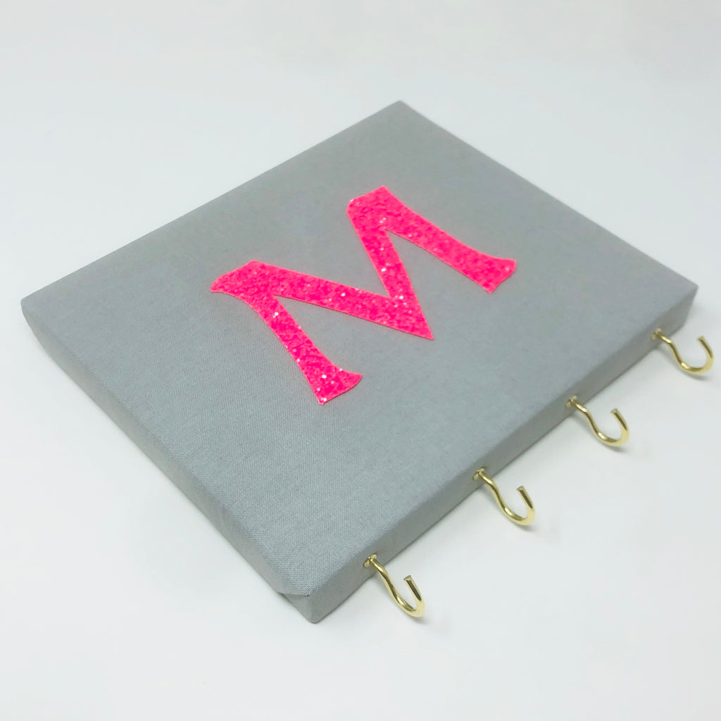 Personalised Initial Board - Silver Grey