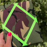 Freestanding Photo Frame - Camouflage Print