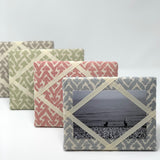 Freestanding Photo Frame - Fermoie Rabanna Grey / Ivory