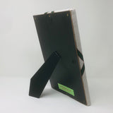 Seating Plan - Soft Grey / Dark Green Red Trim Ribbon