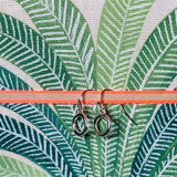 Hook & Hang Jewellery Board - Palm Tree / Neon Ribbon