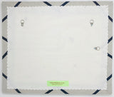 Soft Grey / Navy Ribbon Memo Board