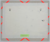 Soft Grey / Neon Orange Ribbon Memo Board