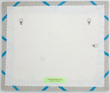 Soft Grey / Turquoise Ribbon Memo Board