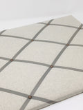 Soft Grey / Charcoal Ribbon Memo Board
