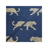 Navy Leopard Ribbon Memo Board / Your choice of Ribbon