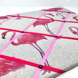 Flamingo Ribbon Memo Board / Pink Ribbons