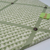 Fermoie Green Mendip Ribbon Memo Board / Soft Green Ribbon
