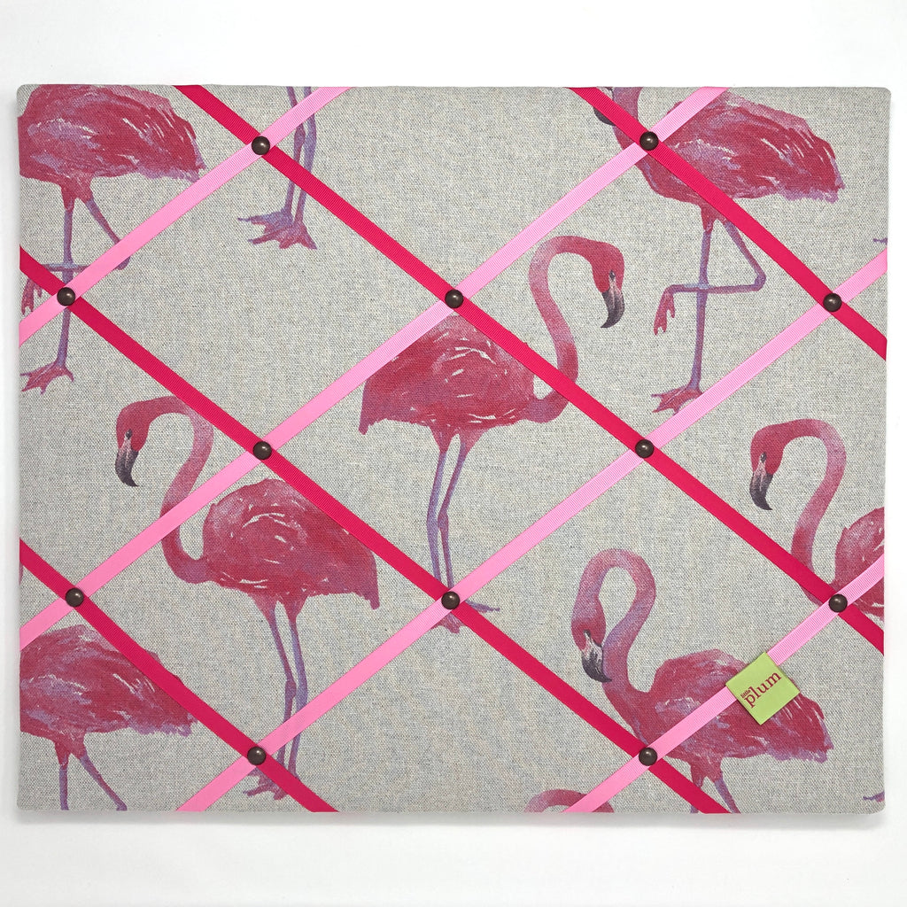 Flamingo Ribbon Memo Board / Pink Ribbons