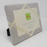 Freestanding Photo Frame - Soft Grey / Ivory Ribbon