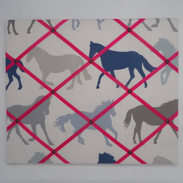 Horses Ribbon Memo Board