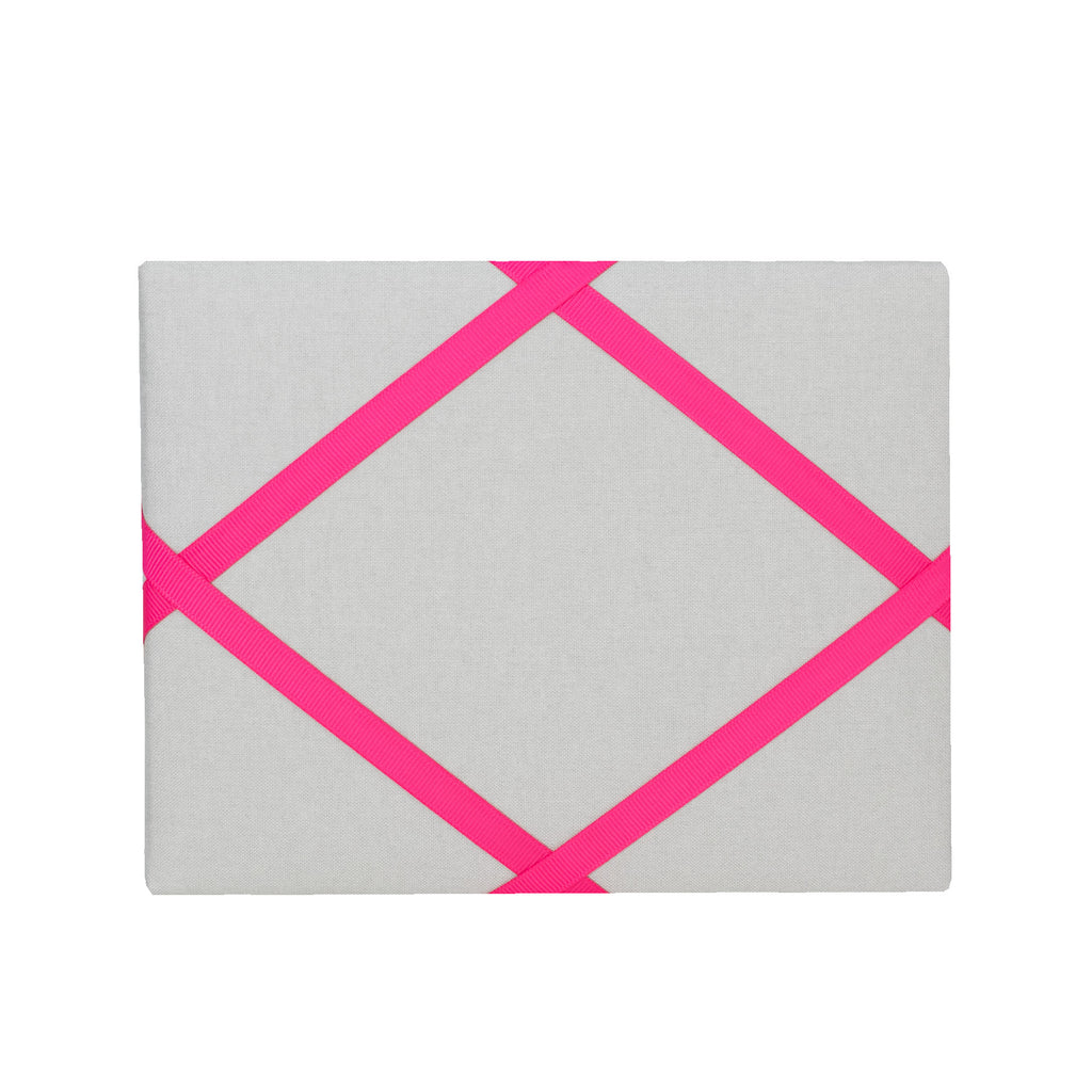 Silver / Pink Magnetic Photo Frame