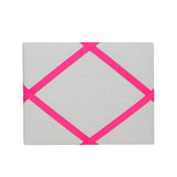 Silver / Pink Magnetic Photo Frame
