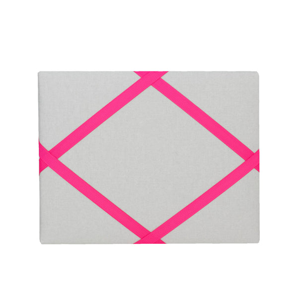 Silver / Pink Magnetic Photo Frame