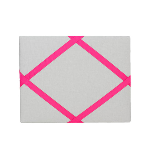 Silver / Pink Magnetic Photo Frame