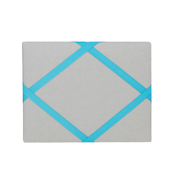 Silver / Turquoise Magnetic Photo Frame