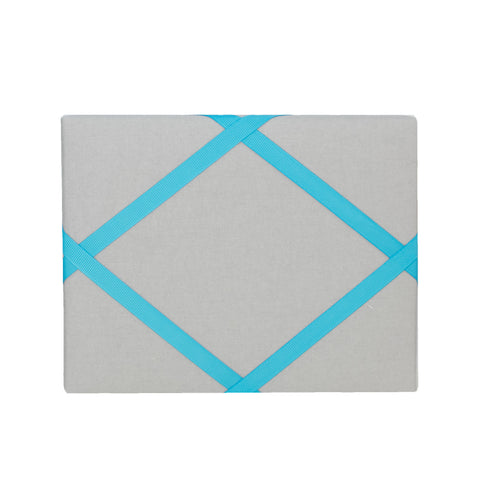 Silver / Turquoise Magnetic Photo Frame