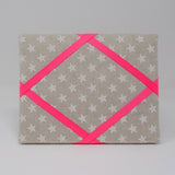 Freestanding Photo Frame - Stars / Passionfruit Ribbon