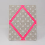Freestanding Photo Frame - Stars / Passionfruit Ribbon