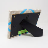 Freestanding Photo Frame - Stars / Turquoise Ribbon