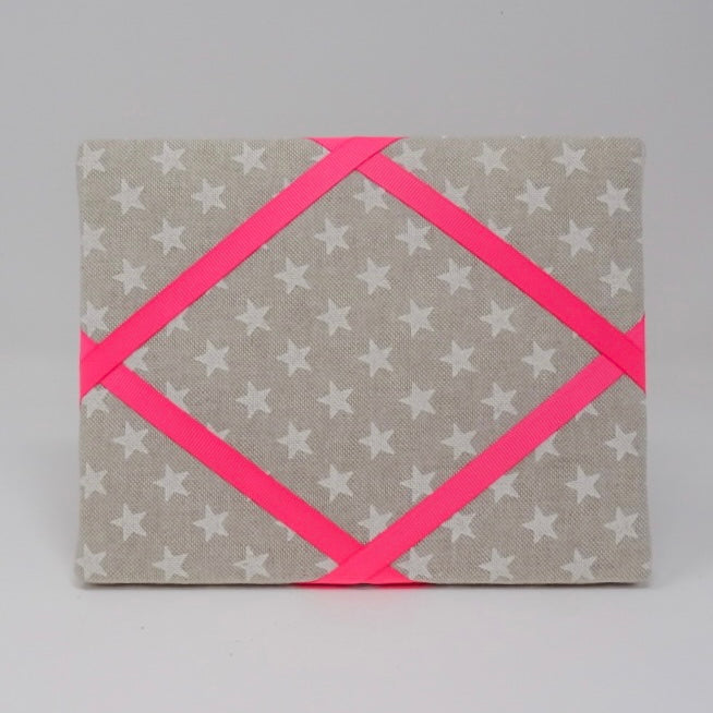 Freestanding Photo Frame - Stars / Passionfruit Ribbon