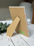 Hook & Hang Jewellery Board - Soft grey / Orange Neon Ribbon