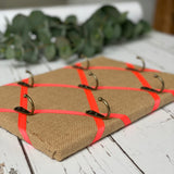 hessian key hanger key holder