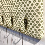 Hook & Hang - Specs and Sunnies Key Holder / Fermoie Green Marden / Moss Green Ribbon