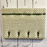 Hook & Hang - Specs and Sunnies Key Holder / Fermoie Green Marden / Moss Green Ribbon