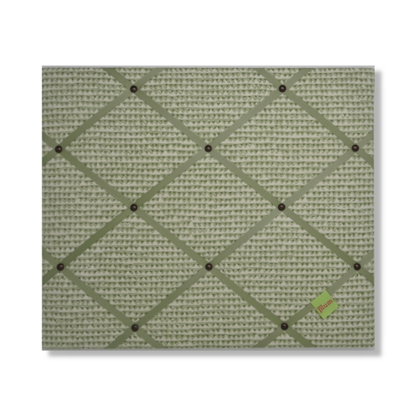 Fermoie Green Mendip Ribbon Memo Board / Soft Green Ribbon