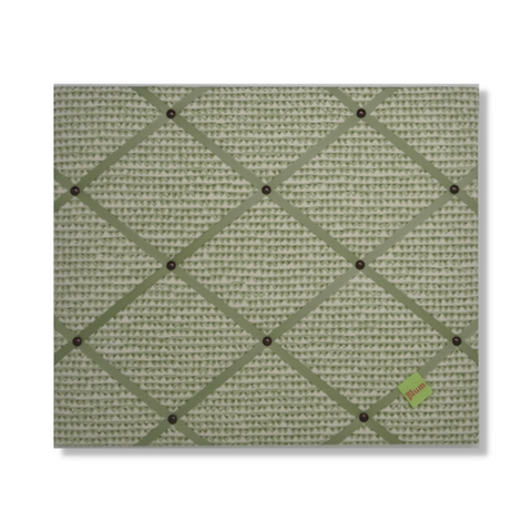 Fermoie Green Mendip Ribbon Memo Board / Soft Green Ribbon