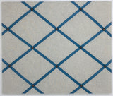 Soft Grey / French Blue Ribbon Memo Board