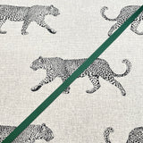 Grey Leopard Ribbon Memo Board / Your choice of Ribbon