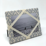 Freestanding Photo Frame - Fermoie Rabanna Blue / Ivory