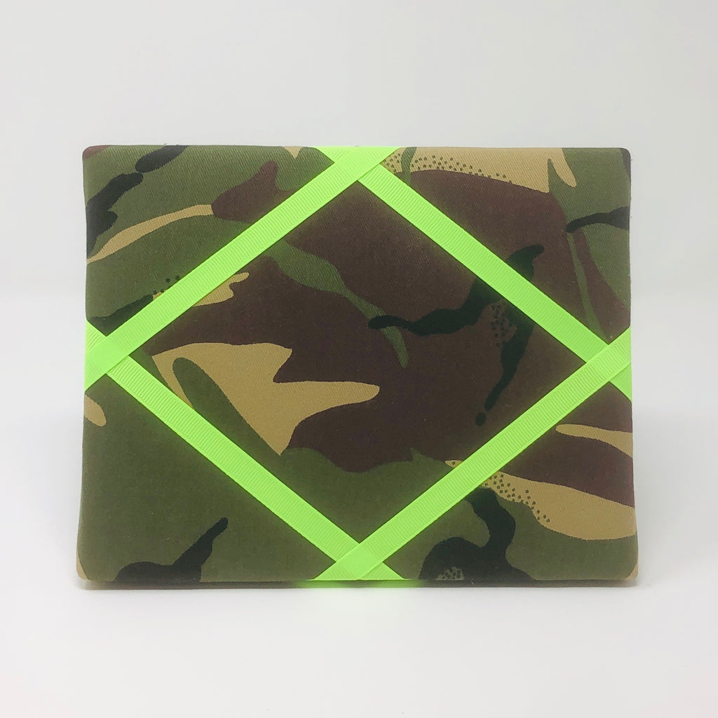 Freestanding Photo Frame - Camouflage Print