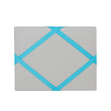 Silver / Turquoise Magnetic Photo Frame