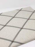 Soft Grey / Charcoal Ribbon Memo Board