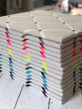 Soft Grey / Turquoise Ribbon Memo Board
