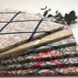 Fermoie Natural Aylsham Ribbon Memo Board / Navy Ribbon