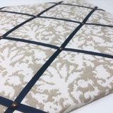 Fermoie Natural Aylsham Ribbon Memo Board / Navy Ribbon