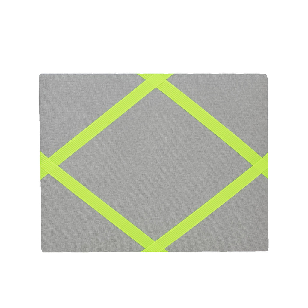 Silver / Neon Yellow Magnetic Photo Frame